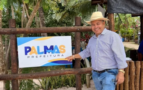 Vereador Folha prestigia inauguração da Fazendinha na Agrotins 2026