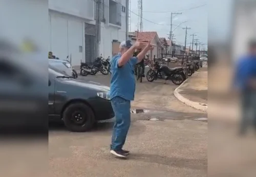 Prefeito de Araguatins confronta agentes do Detran durante blitz de trânsito