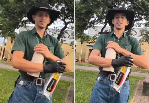 Vendedor vende café fiado no trânsito de Araguaína e aposta na honestidade