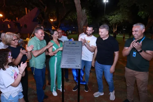 Prefeitura de Palmas inaugura Praça Arara Canindé na 405 Sul com lazer e infraestrutura