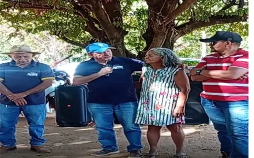 Vereador Juarez Rigol participa de festejo no Assentamento Prata e ouve demandas da comunidade