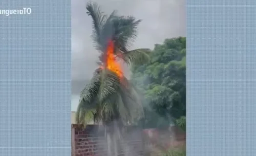 Raio atinge casa de especialista em gestão na véspera de Natal em Palmas