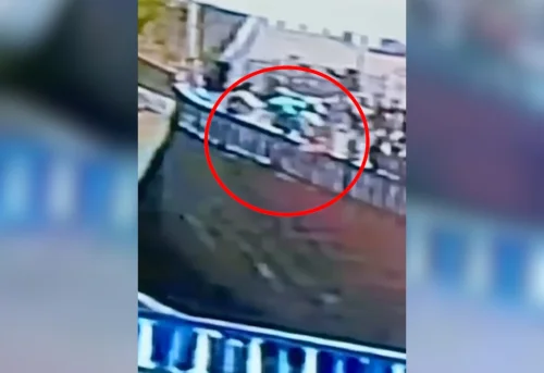 Jovem cai de cais em Araguatins e sofre ferimentos leves; veja vídeo