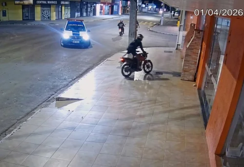 Motociclista de 19 anos é detido após bater em churrasqueira durante fuga da PM no TO