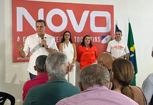 Partido Novo oficializa candidatura de Ataídes Oliveira ao governo do Tocantins