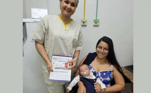 Maternidade em Palmas aplica anticorpo monoclonal contra bronquiolite em bebês