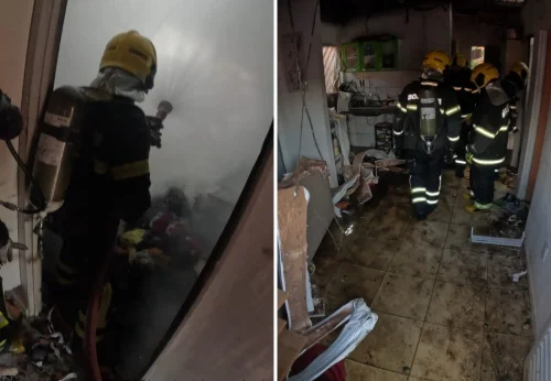 Incêndio em Araguaína carboniza padrasto e enteada de 19 e 49 anos